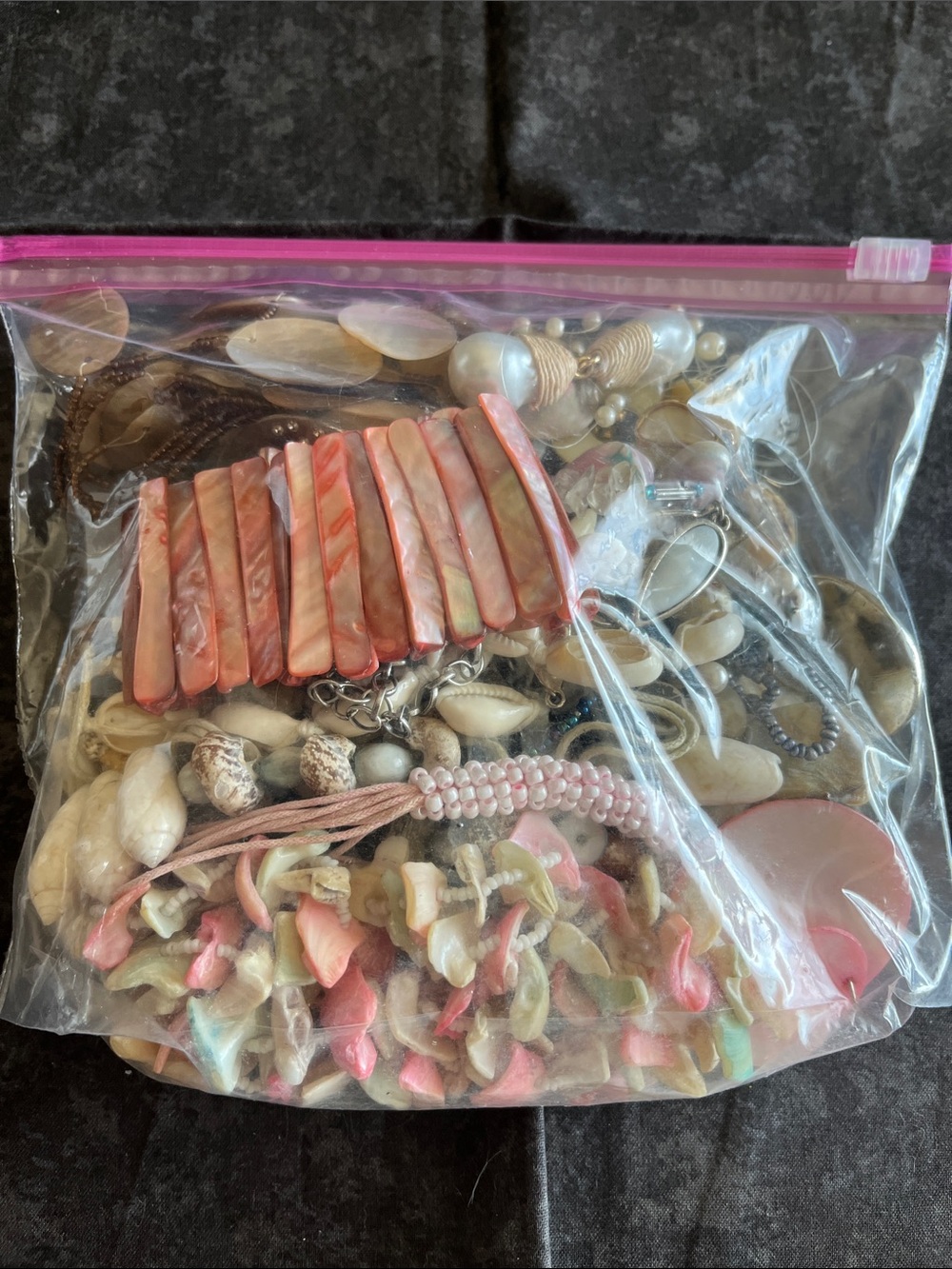 Asstd Craft & Wearable Shell & MOP Lot - Picture 9 of 9